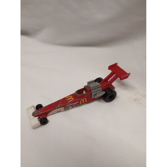 McDonald's Hot Wheels Drag Racing Top Fuel Dragster Funny Car Happy Meal 1993 - Picture 2 of 4